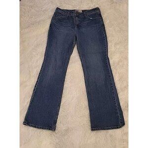Signature By‎ Levis Jeans Women 12 MED Misses Medium Blue Bootcut Mid Rise EUC